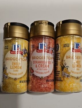 McCormick Bridgerton Finishing Sugar Strawberries  Cream,    2 Sweet Lemon
